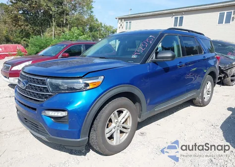 2021 Ford Explorer Xlt z USA, uszkodzony, nr VIN 1FMSK8DH3MGB93951